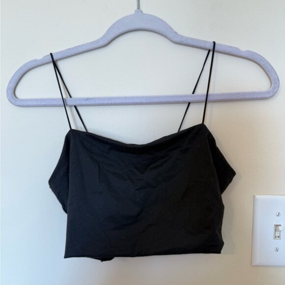 Black Spaghetti Strap Top - Picture 1 of 1